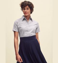 Снимка на Grey classic shirt Oxford Fruit Of The Loom