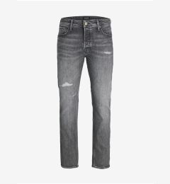 Снимка на Grey men's straight fit jeans Jack & Jones Mike - Men's