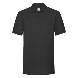 Снимка на Heavy Polo Friut of the Loom Black T-Shirt