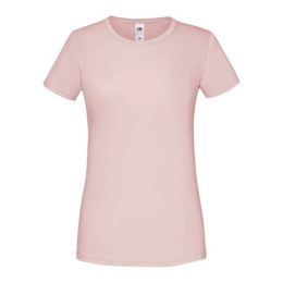 Снимка на Icon Women's Powder T-shirt in combed cotton Fruit of the Loom