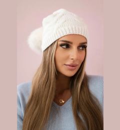 Снимка на Kesi Cap with fleece Mariola K246 white