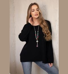 Снимка на Kesi Włoski Blouse with necklace black