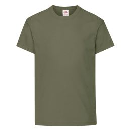 Снимка на Khaki Children's T-shirt Original Fruit of the Loom