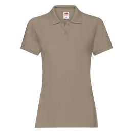 Снимка на Khaki women's Polo Fruit of the Loom