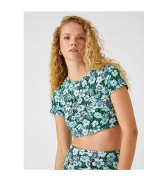 Снимка на Koton Crop T-Shirt Short Sleeve