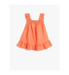 Снимка на Koton Girls' Shoulder Frilly T-Shirt