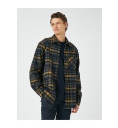 Снимка на Koton Lumberjack Shirt Classic Collar Buttoned Long Sleeve with Pocket Detail