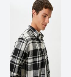 Снимка на Koton Lumberjack Shirt Classic Collar Long Sleeve with Buttons