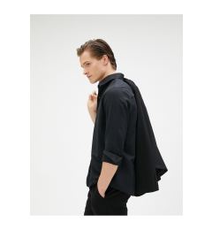 Снимка на Koton Men's Black Shirt