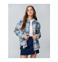 Снимка на Koton Oversize Lumberjack Shirt Double Pocket Detailed Buttoned