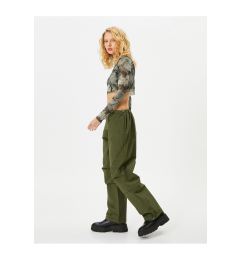 Снимка на Koton Oversize Parachute Trousers with Floor Detail Pockets Cotton