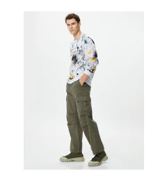 Снимка на Koton Parachute Trousers Loose Cut with Stopper Cargo Pocket Detail