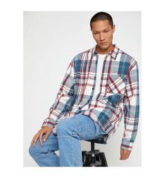 Снимка на Koton Plaid Lumberjack Shirt Classic Collar Pocket Detailed Long Sleeve