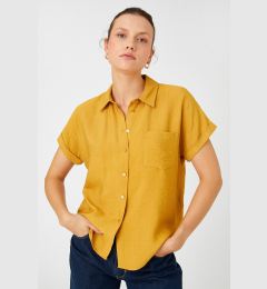 Снимка на Koton Short Raglan Sleeve Shirt with Pocket