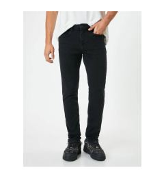 Снимка на Koton Standard Waist Cotton Slim Fit Jeans - Brad Jean