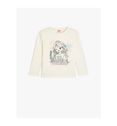 Снимка на Koton T-Shirt Long Sleeve Crew Neck Printed Cotton