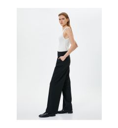 Снимка на Koton Wide Leg Trousers High Waist Pocket Detailed