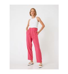 Снимка на Koton Wide Leg Trousers with Elastic Waistband and Pockets