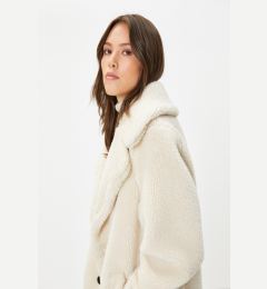 Снимка на Koton Women's Off-White Coat