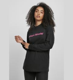 Снимка на Ladies Magic Monday Long Sleeve Slogan Black