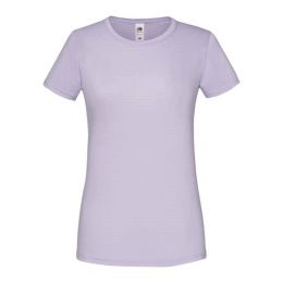 Снимка на Lavender Iconic women's t-shirt in combed cotton Fruit of the Loom