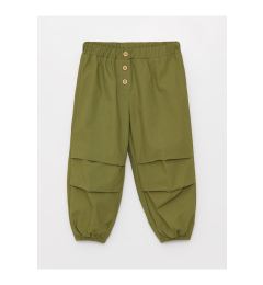 Снимка на LC Waikiki Basic Gabardine Baby Girl Trousers with Elastic Waist