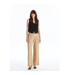 Снимка на LC Waikiki Comfortable Fit Women's Trousers with Waist Belt