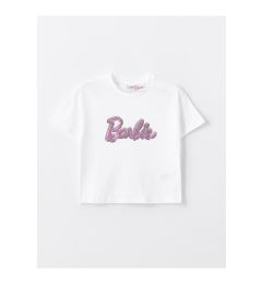 Снимка на LC Waikiki Crew Neck Barbie Printed Short Sleeve Girls T-Shirt