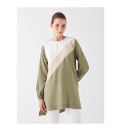 Снимка на LC Waikiki Crew Neck Color Blocked Long Sleeve Women's Tunic