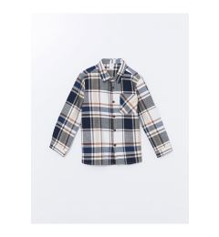 Снимка на LC Waikiki Crew Neck Long Sleeve Baby Boy Plaid Shirt