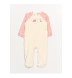 Снимка на LC Waikiki Crew Neck Long Sleeve Plush Baby Girl Jumpsuit