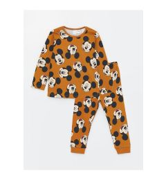 Снимка на LC Waikiki Crew Neck Mickey Mouse Printed Baby Boy Pajamas Set