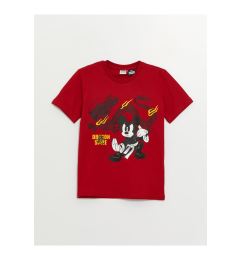 Снимка на LC Waikiki Crew Neck Mickey Mouse Printed Short Sleeve Boys' T-Shirt