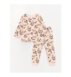 Снимка на LC Waikiki Crew Neck Printed Baby Girl Pajama Set