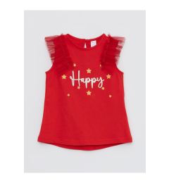 Снимка на LC Waikiki Crew Neck Printed Baby Girl T-Shirt