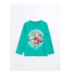 Снимка на LC Waikiki Crew Neck Printed Long Sleeve Baby Boy T-Shirt