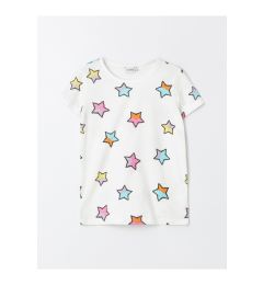 Снимка на LC Waikiki Crew Neck Printed Short Sleeve Girl's T-Shirt