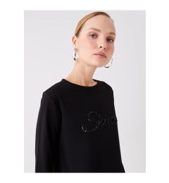 Снимка на LC Waikiki Crew Neck Sequin Embroidered Long Sleeve Women's Tunic