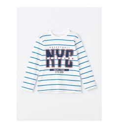 Снимка на LC Waikiki Crew Neck Short Sleeve Striped Baby Boy T-Shirt