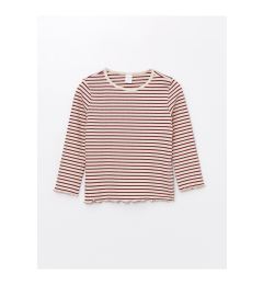 Снимка на LC Waikiki Crew Neck Short Sleeve Striped Baby Girl T-Shirt