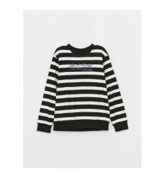 Снимка на LC Waikiki Crew Neck Striped Long Sleeve Boys' T-Shirt