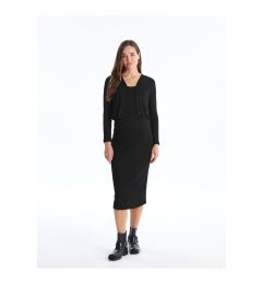 Снимка на LC Waikiki Crew Neck Women's Dress and Cardigan Set