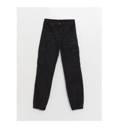 Снимка на LC Waikiki Elastic Waist Boy Cargo Jean Trousers