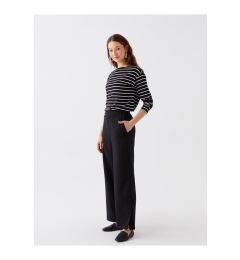 Снимка на LC Waikiki Elastic Waist, Comfortable fit and Wide Leg Women's Trousers.