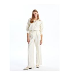 Снимка на LC Waikiki Elastic Waist Textured Women's Trousers