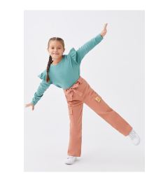 Снимка на LC Waikiki Girl's Gabardine Trousers with Elastic Waist