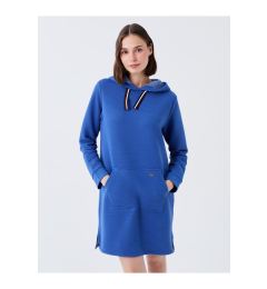 Снимка на LC Waikiki Hooded Plain Long Sleeve Women's Sweat Dress