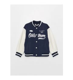 Снимка на LC Waikiki Kids Printed Long Sleeve Girls' College Jacket