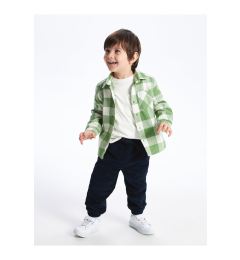 Снимка на LC Waikiki LCW Baby Basic Velvet Baby Boy Pants with Elastic Waist