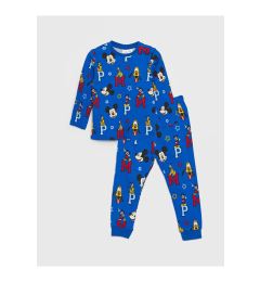 Снимка на LC Waikiki LCW baby Crew Neck Long Sleeve Mickey Mouse Printed Baby Boy Pajamas Suit